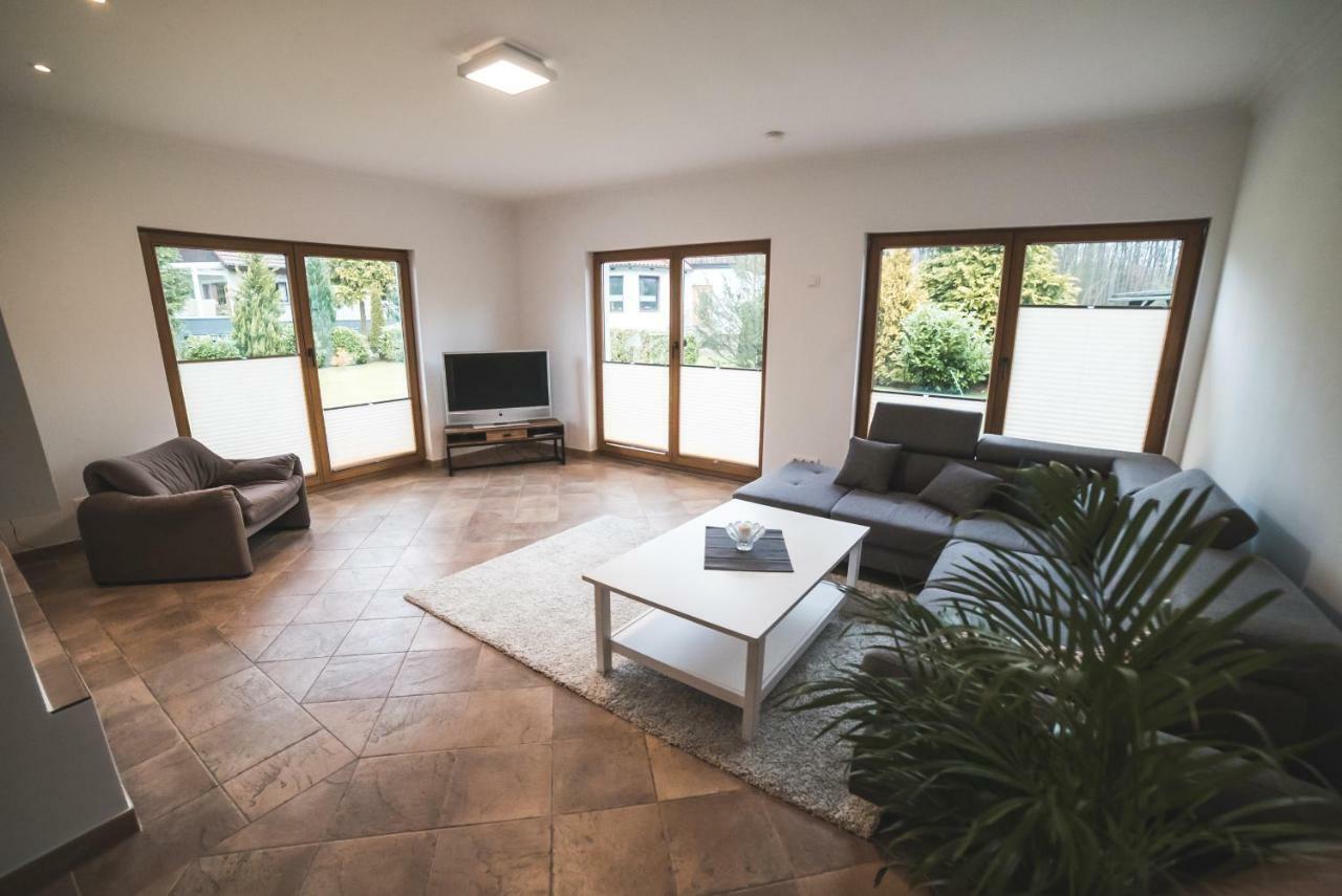 שוורין Ferienwohnung Am Aubach מראה חיצוני תמונה